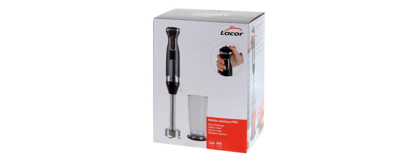 Mixeur plongeant 1000W - Lacor