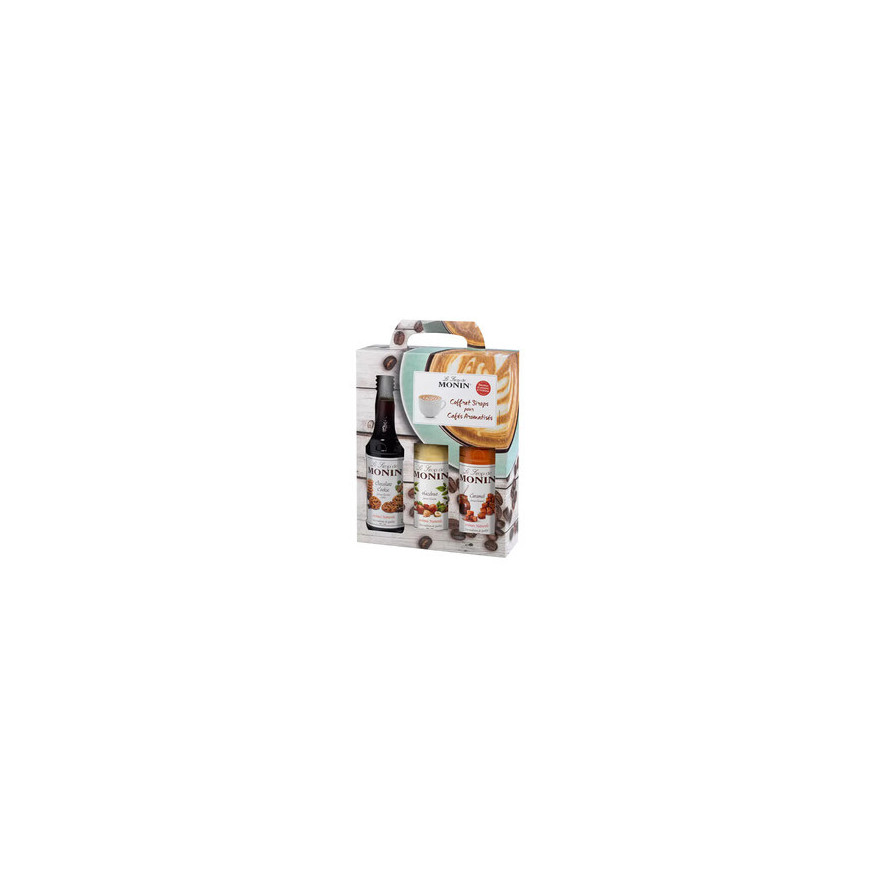 Coffret sirop café 3x25cl - Monin