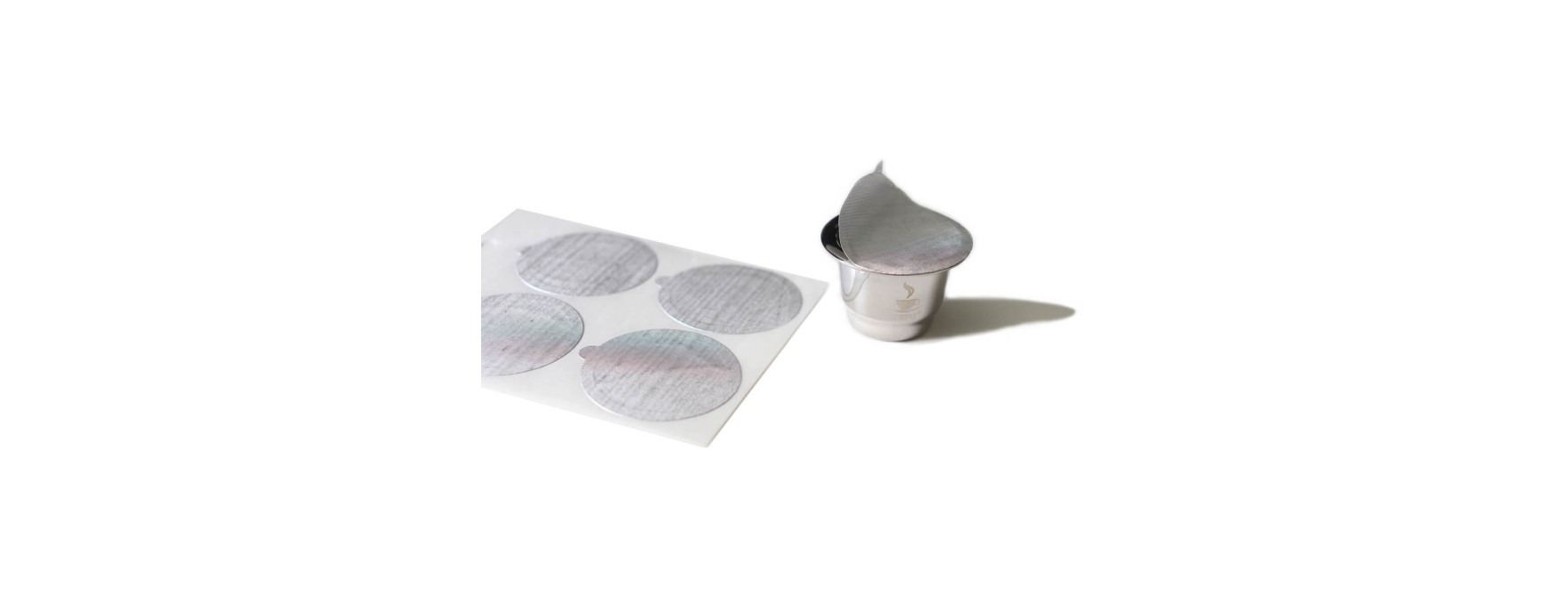 Lot de 80 opercules jetables pour capsules de café Conscio -