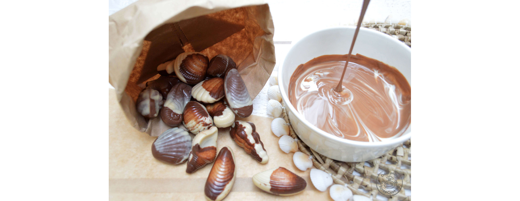 Moule à chocolat en plastique rigide 20 empreintes Fritures
