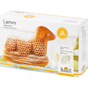 Moule à gâteau en métal anti-adhérent Agneau de Pâques 3D