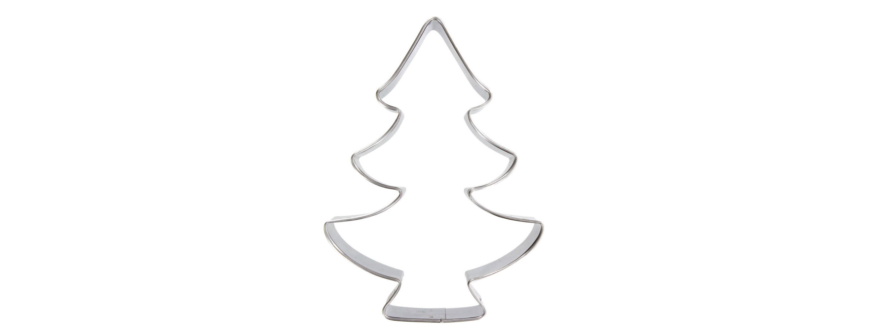 Emporte-pièce en inox de Noël : sapin de Noël 8 cm - Alice Délice