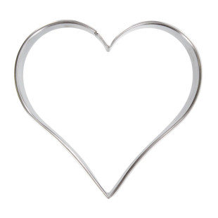 Emporte-pièce en inox coeur 6.5 cm - Alice Délice