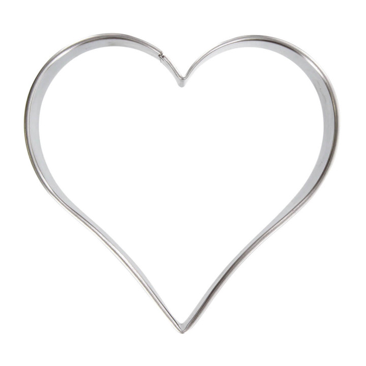 Emporte-pièce en inox coeur 6.5 cm - Alice Délice