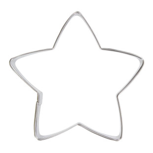 Emporte-pièce en inox étoile 6 cm - Alice Délice