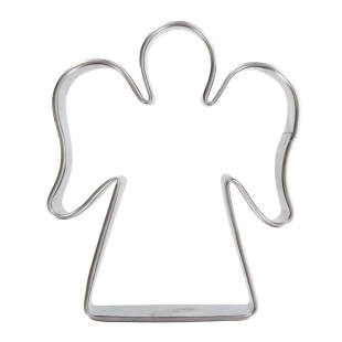 Emporte-pièce en inox de Noël : ange de Noël 6 cm - Alice Dé