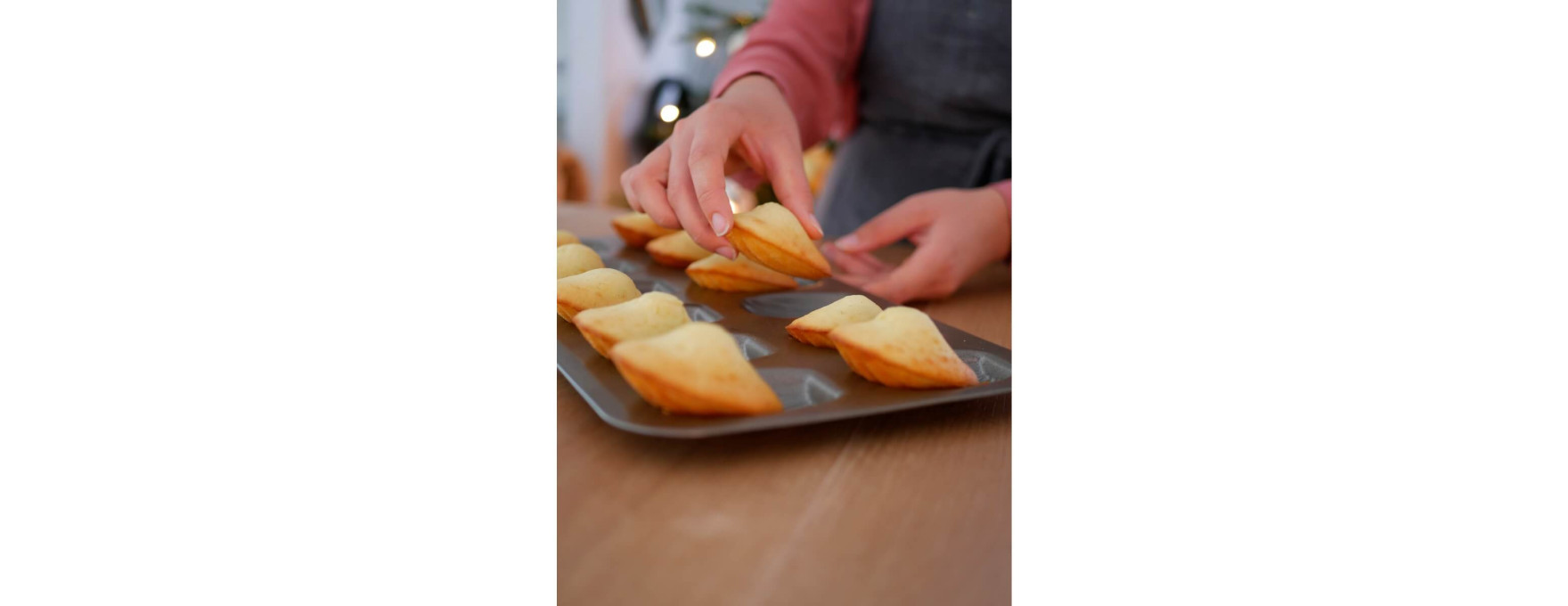Moule 12 madeleines anti adhérent 39 cm - Alice Délice