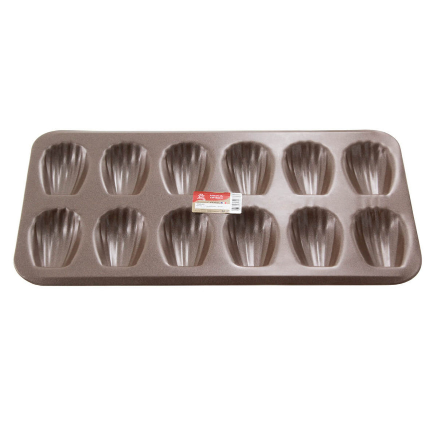 Moule 12 madeleines anti adhérent 39 cm - Alice Délice