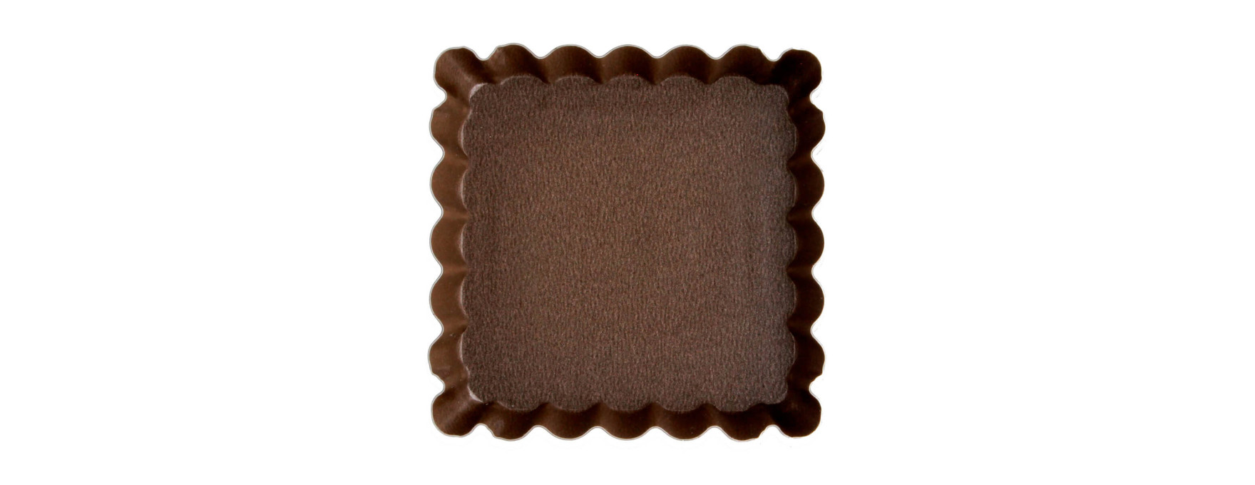 Moule à tartelette carré en métal anti adhérent 10 cm - Alic