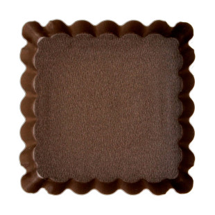 Moule à tartelette carré en métal anti adhérent 10 cm - Alic