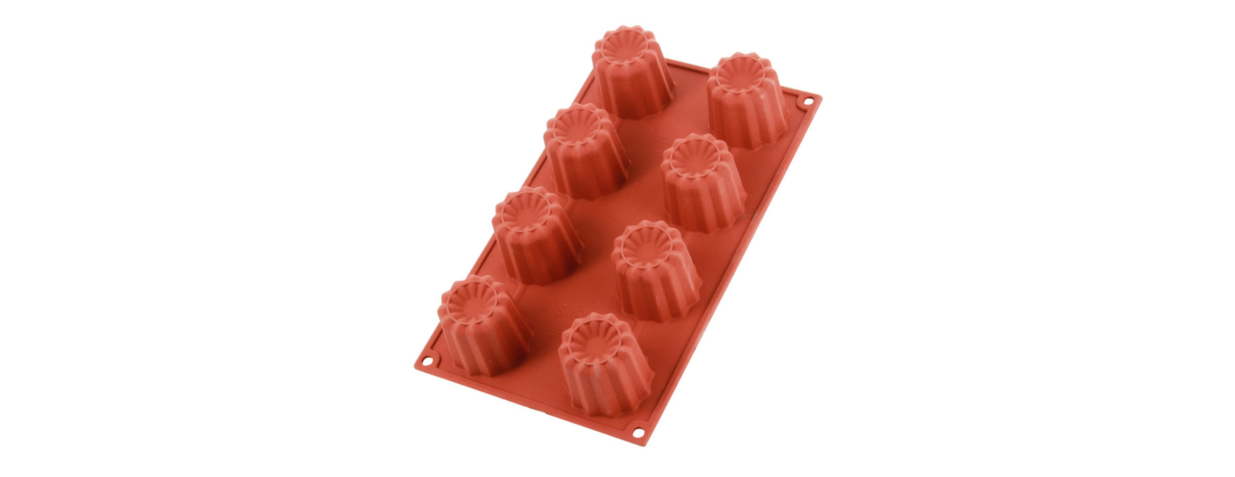 Moule en silicone 8 cannelés - Alice Délice