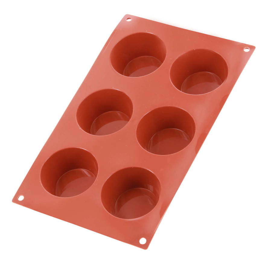 Moule en silicone 6 muffins - Alice Délice