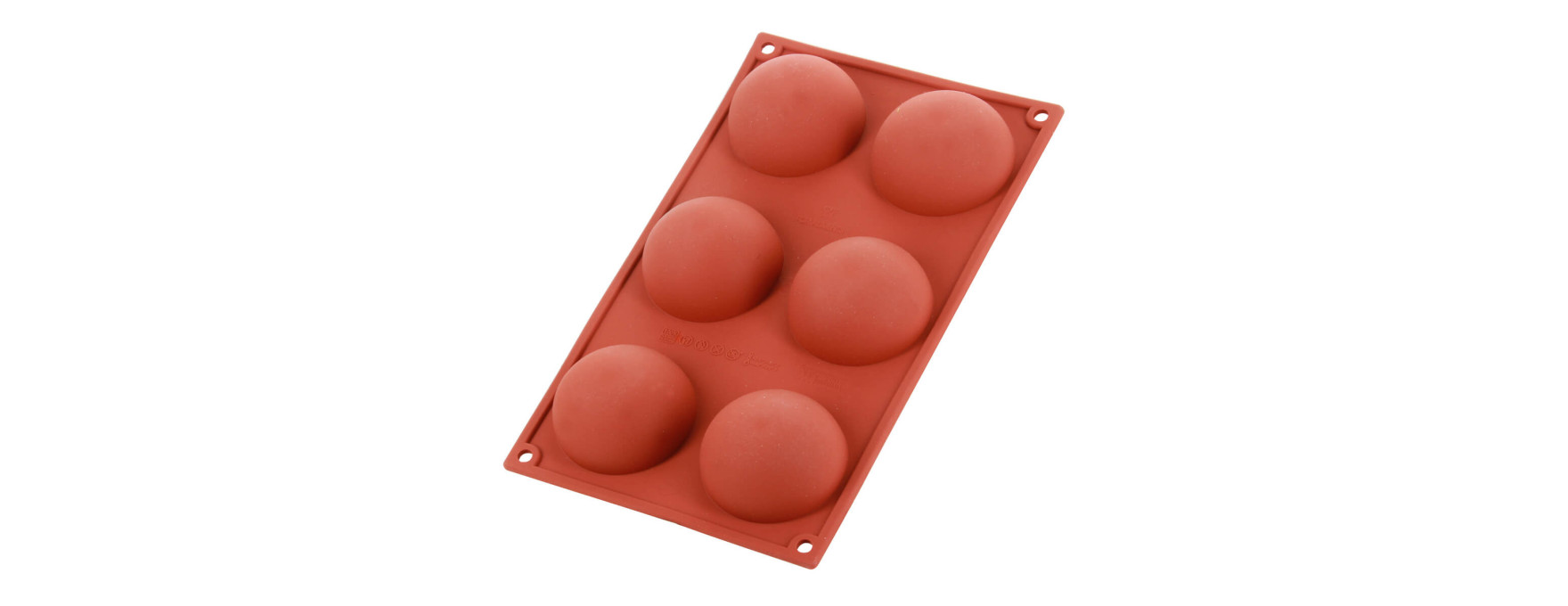 Moule en silicone 6 demi-sphères - Alice Délice