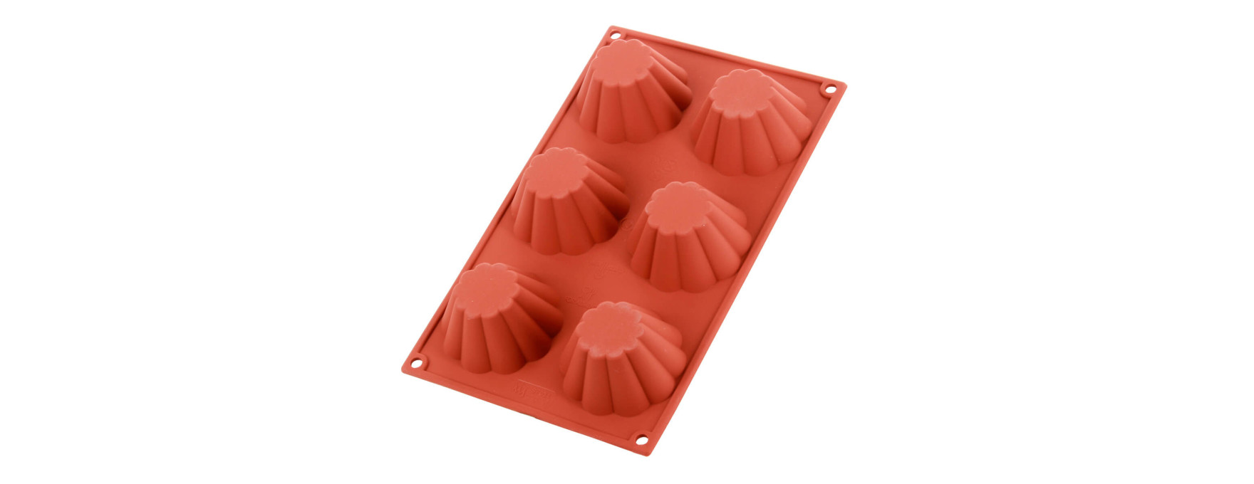 Moule en silicone 6 brioches - Alice Délice