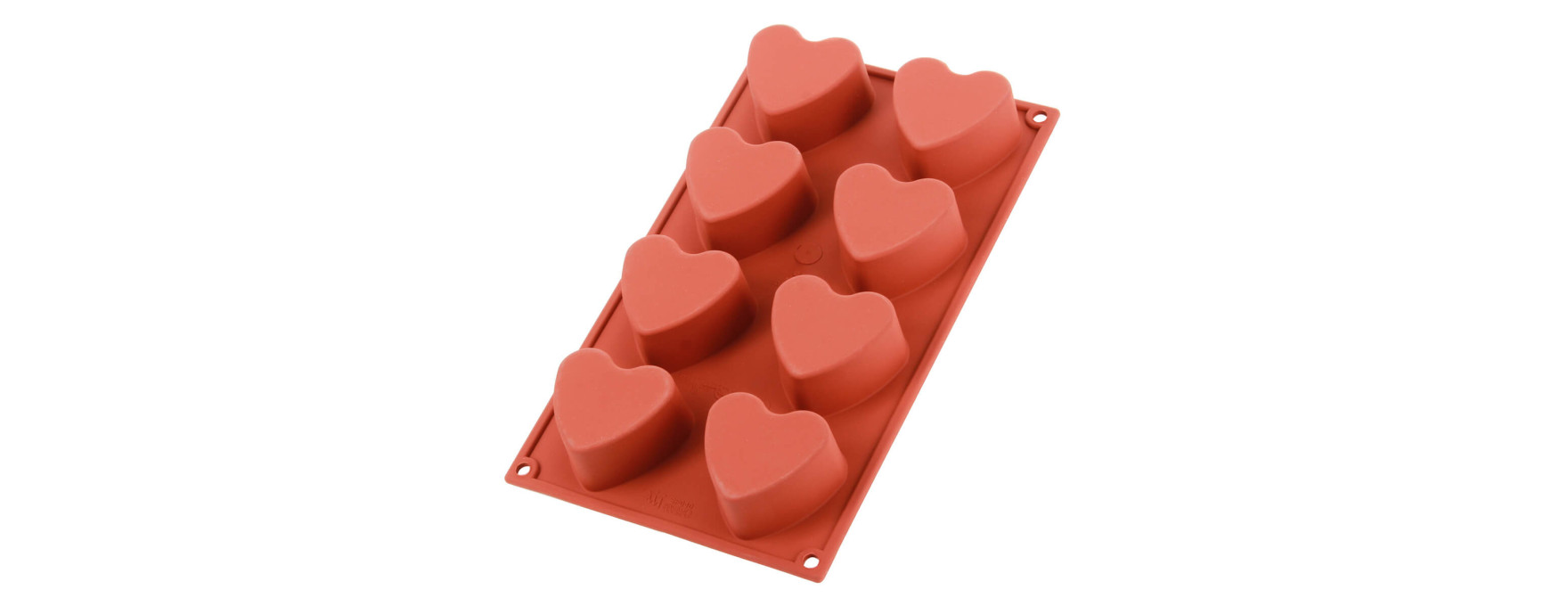 Moule en silicone 8 coeurs - Alice Délice
