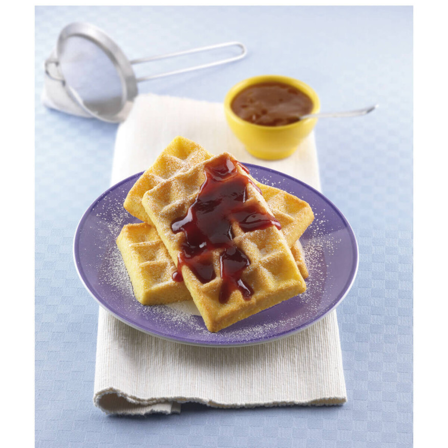 Moule en silicone 4 gaufres - Alice Délice