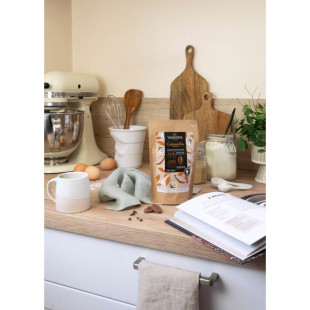Chocolat au lait et caramel à pâtisser Caramelia 36% 250 gr