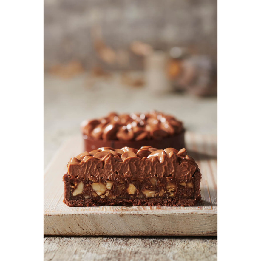 Chocolat au lait et caramel à pâtisser Caramelia 36% 250 gr