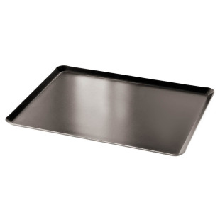 Plaque de cuisson avec rebord en métal anti adhérent 30 x 40 cm Alice Délice