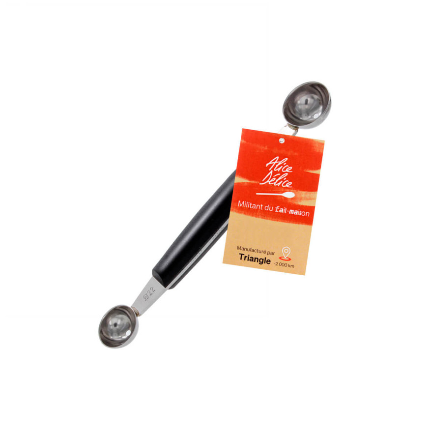 Cuillère parisienne double diamètre 22 et 25 mm - Alice Délice