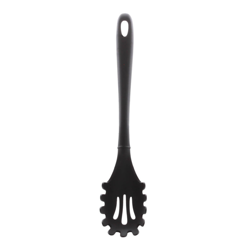 Cuillère à spaghetti noire en nylon 33.5 cm - Alice Délice