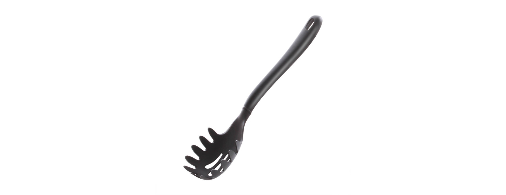 Cuillère à spaghetti noire en nylon 33.5 cm - Alice Délice