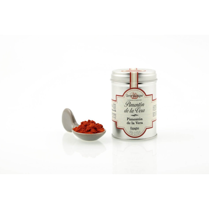 Paprika "pimenton" fumé 60 g - Terre Exotique