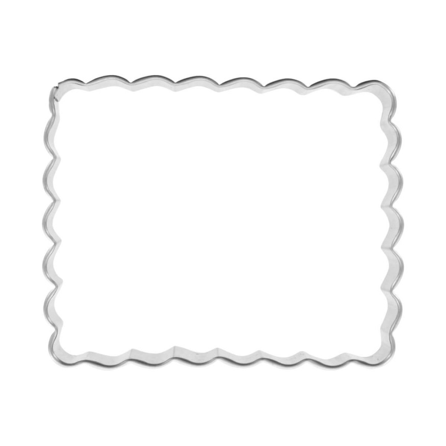 Emporte-pièce en inox biscuit Petit-Beurre - Alice Délice