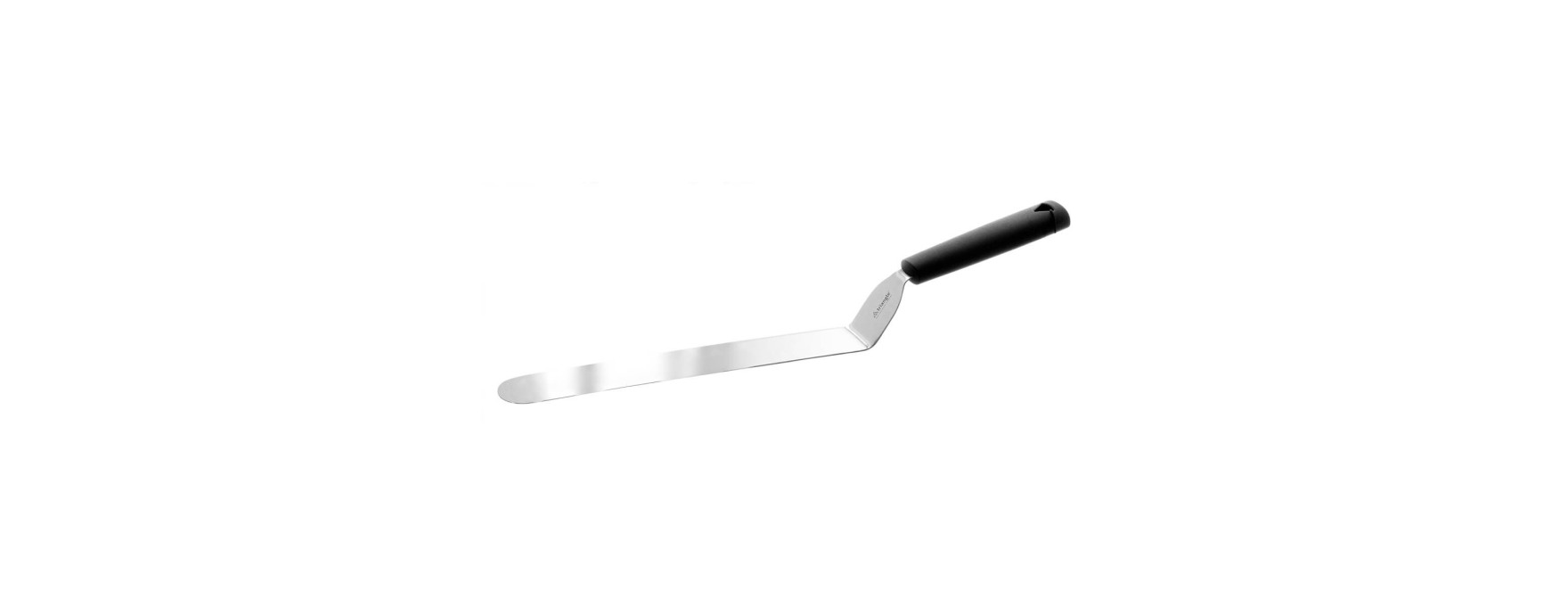 Spatule coudée en inox 25 cm - Alice Délice