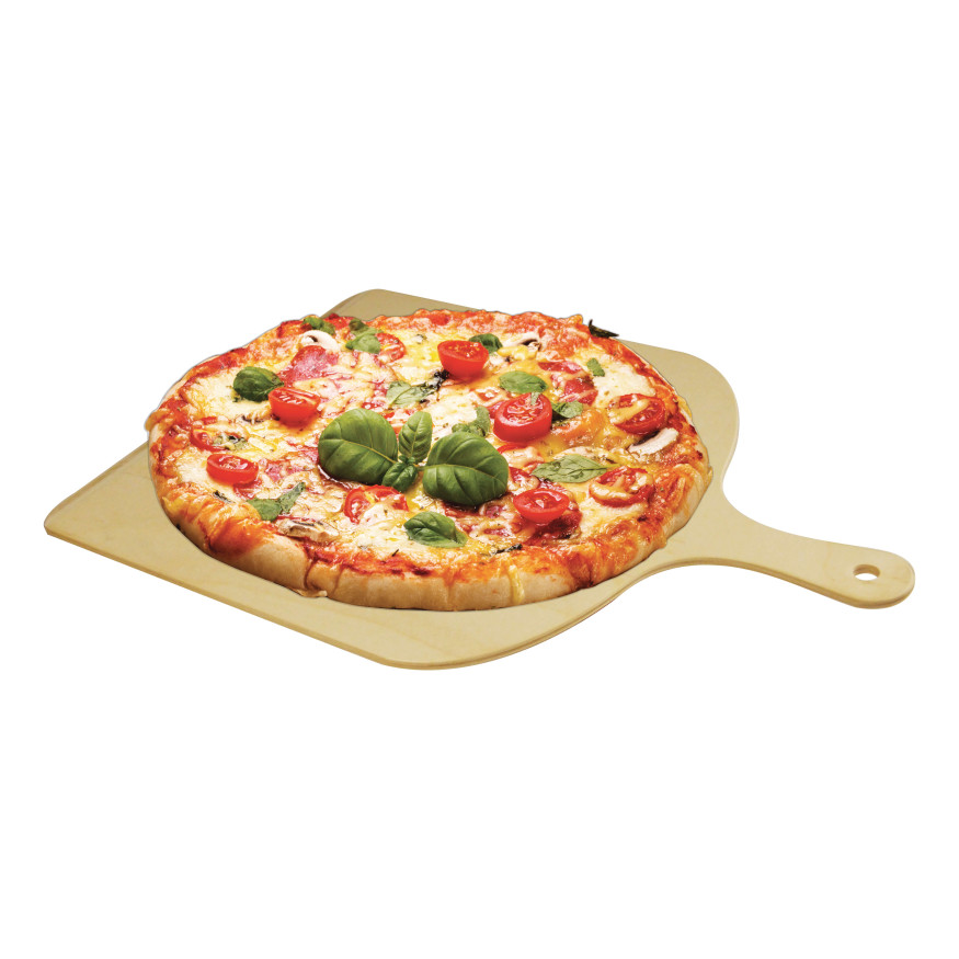 Pelle à pizza 30 cm en bois naturel - Alice Délice