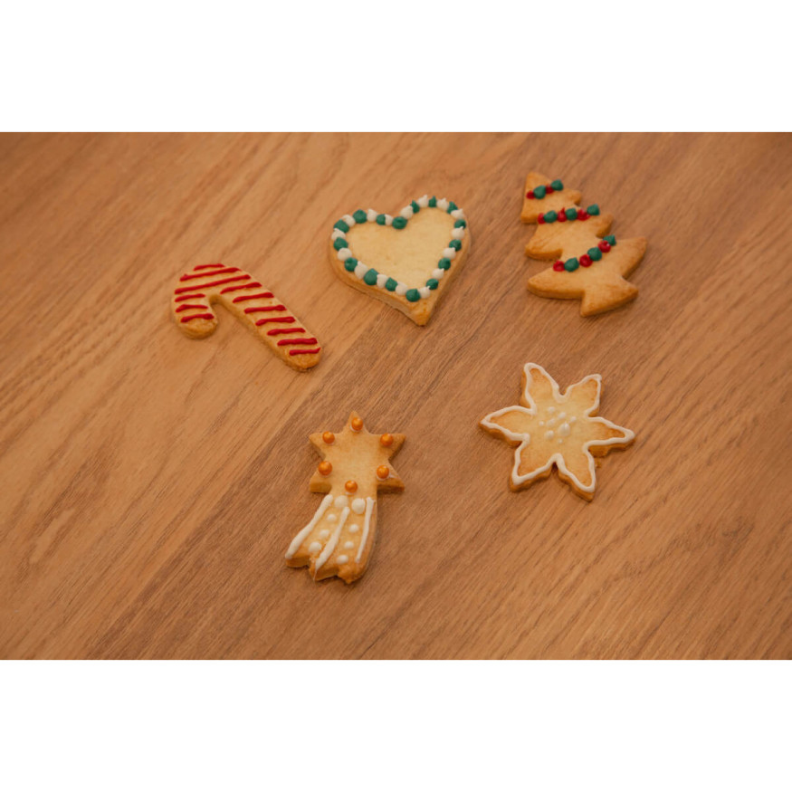 Lot de 3 stylos de glaçage Noël pour décorer les biscuits :