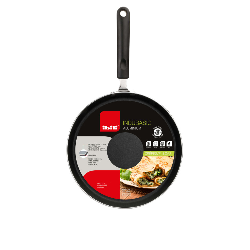Crépière Indubasic induction  28 cm - Ibili