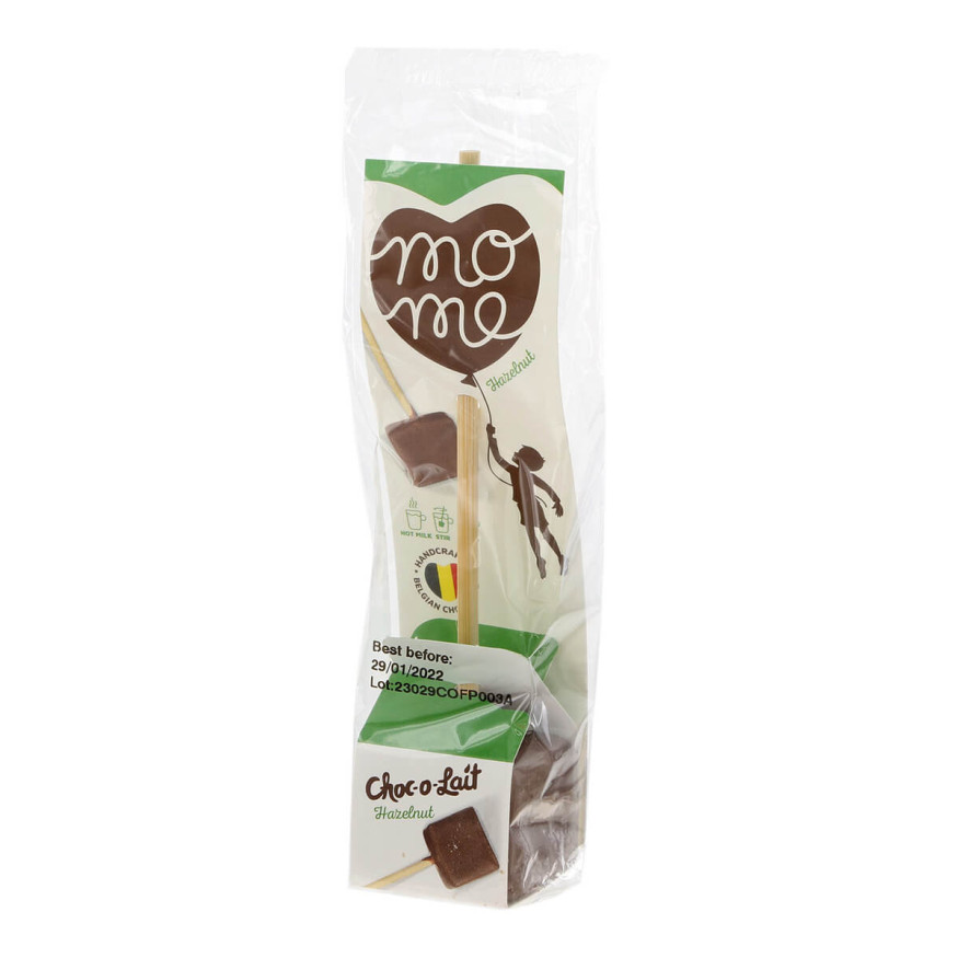 Cuillère pour chocolat chaud : chocolat au lait noisette - C