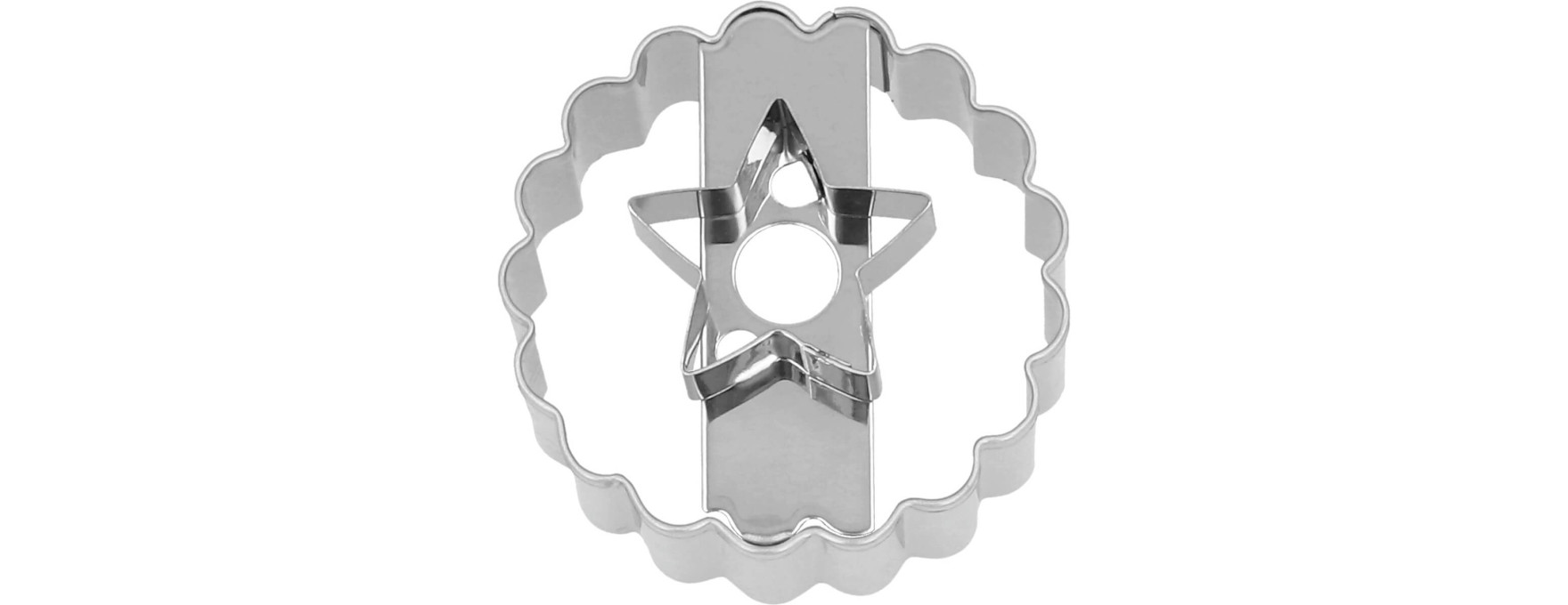 Emporte-pièce Linzer en inox étoile 5 cm : idéal pour biscui