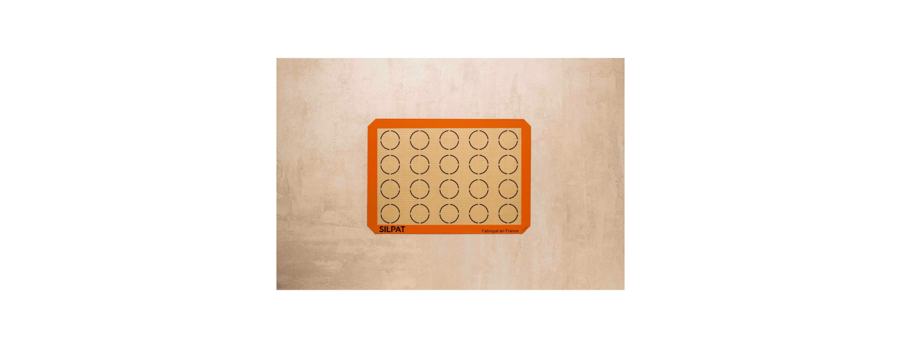 Tapis de cuisson spécial macarons 42 x 29,5 cm - Silpat