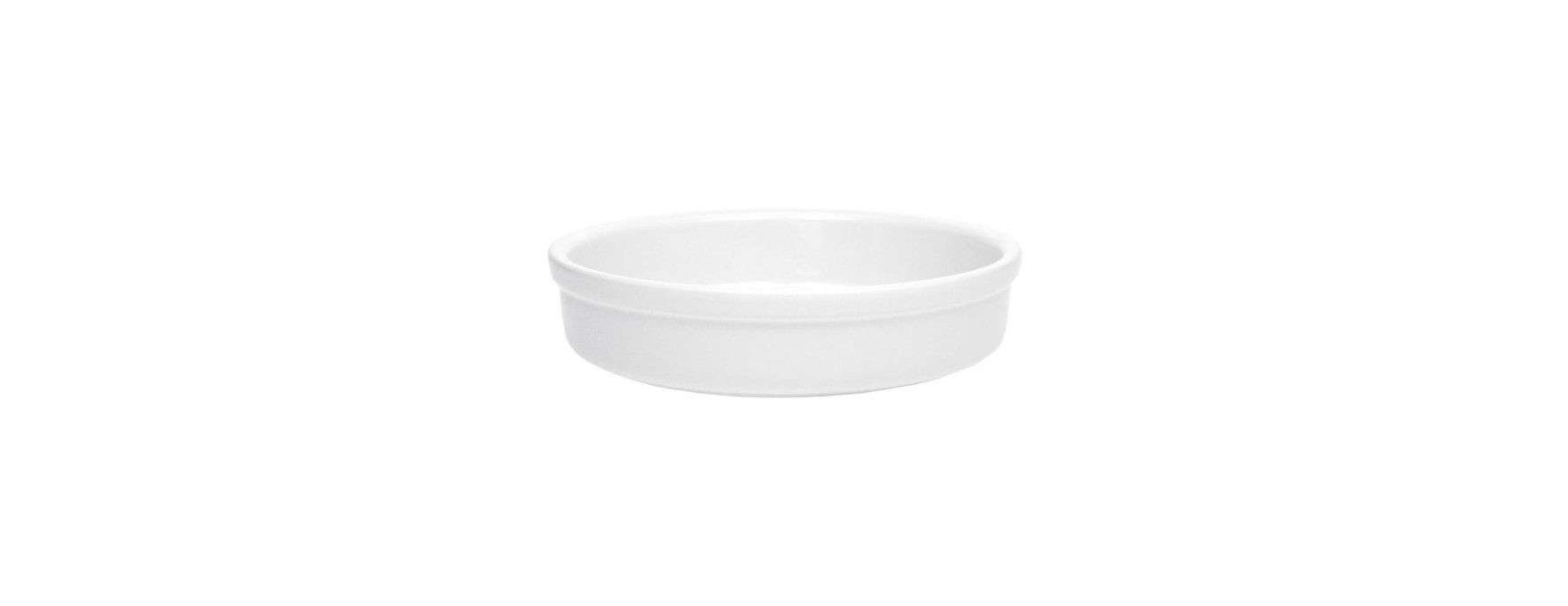 coupelle à crème brûlée en grès blanc 13.5 cm - Lebrun