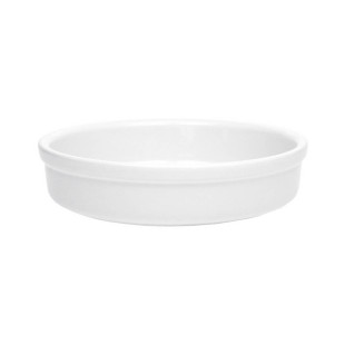 coupelle à crème brûlée en grès blanc 13.5 cm - Lebrun