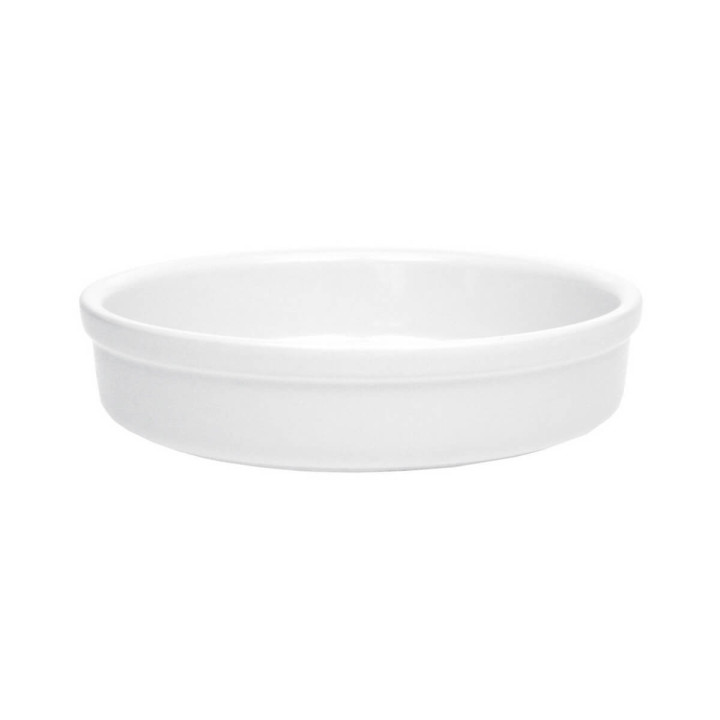 coupelle à crème brûlée en grès blanc 13.5 cm - Lebrun