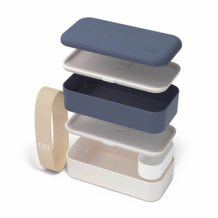Bento MB original natural blue 1L 9.4 x 10 x 18.5 cm