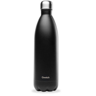 Bouteille isotherme inox noir originals 1000ml - Qwetch