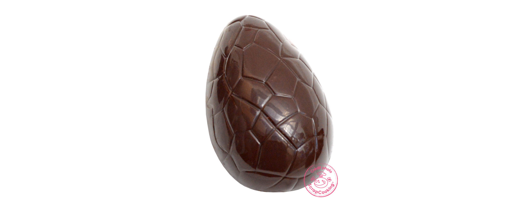 Moule à chocolat en plastique rigide 12 empreintes Œufs de Pâques