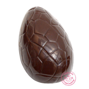 Moule à chocolat en plastique rigide 12 empreintes Œufs de Pâques