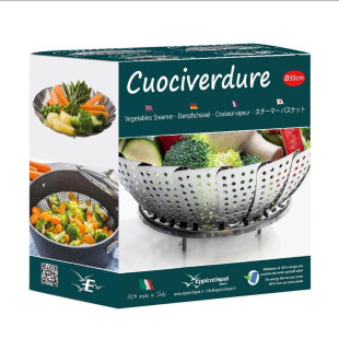 Cuit vapeur marguerite en inox 30cm - Eppicotispai
