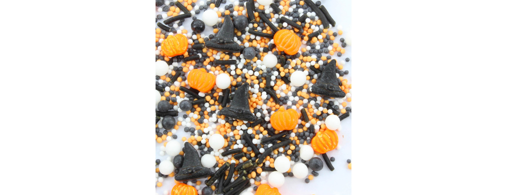 Décor à parsemer : mélange sprinkles Halloween Citrouille ...