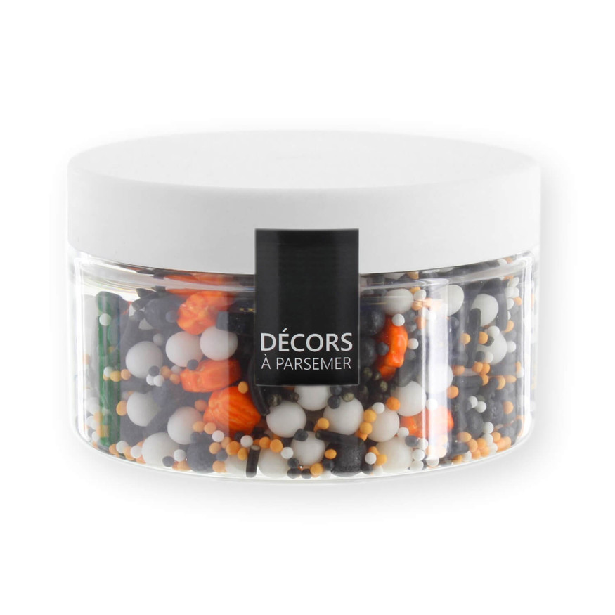 Décor à parsemer : mélange sprinkles Halloween Citrouille ...