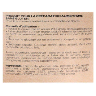 Glaçage miroir prêt à l´emploi coloris doré