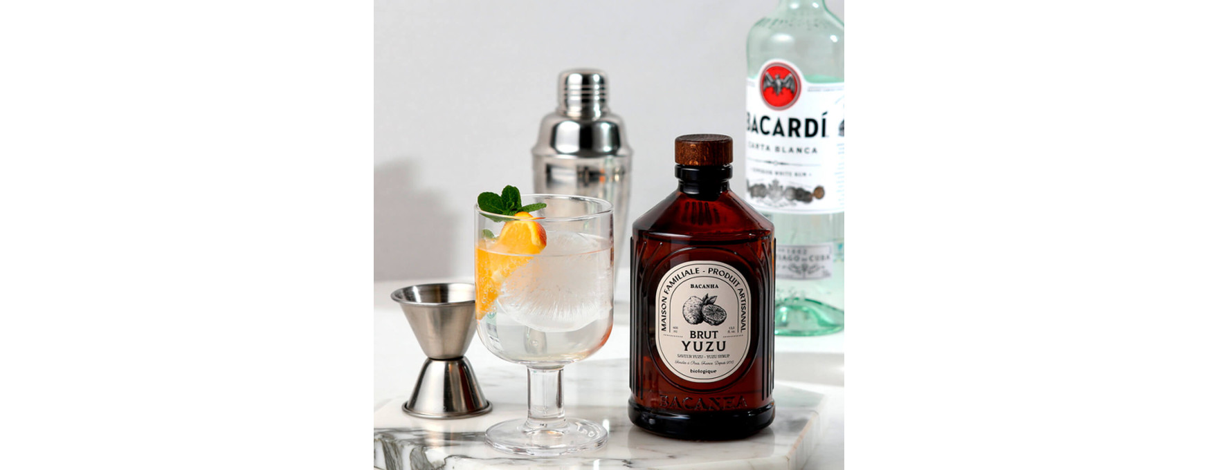 Sirop brut de yuzu bio 400 ml - Bacanha
