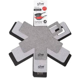 Set de 6 feuilles en feutrine protection anti rayures - 5Fiv