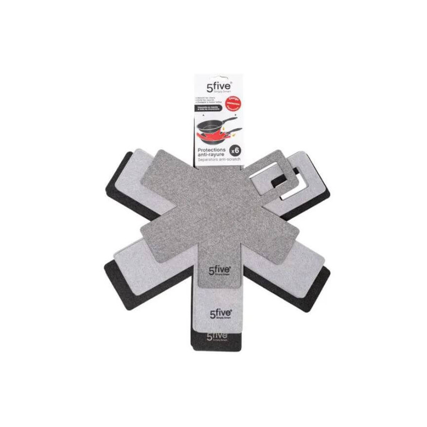 Set de 6 feuilles en feutrine protection anti rayures - 5Fiv