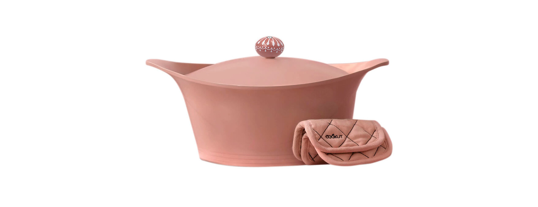 Coffret l´incroyable Cocotte sans PFAS 24 cm Guimauve - Cook